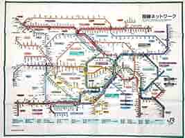 東京近郊路線図 JR東日本 2枚セット 東京近郊 JR 路線図